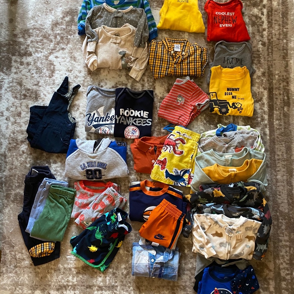 Baby boy clothes lot